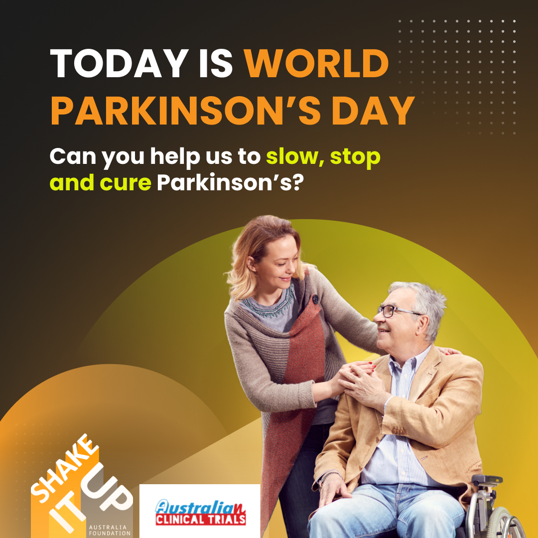 Today is World Parkinson's Day